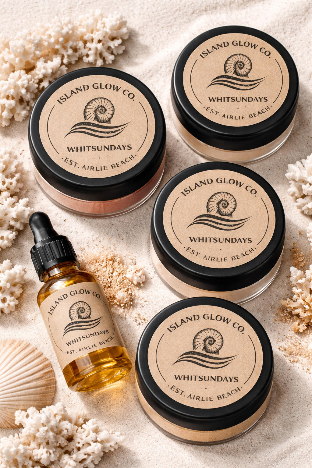 The second edition " COMING FEBUARY" our core Mineral foundation Packaging TBC